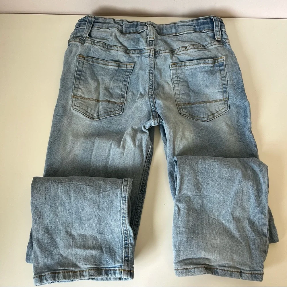 Lot of 3 pairs Cat & Jack Boys Straight and Relaxed Straight Jeans size 14 - Picture 7 of 9